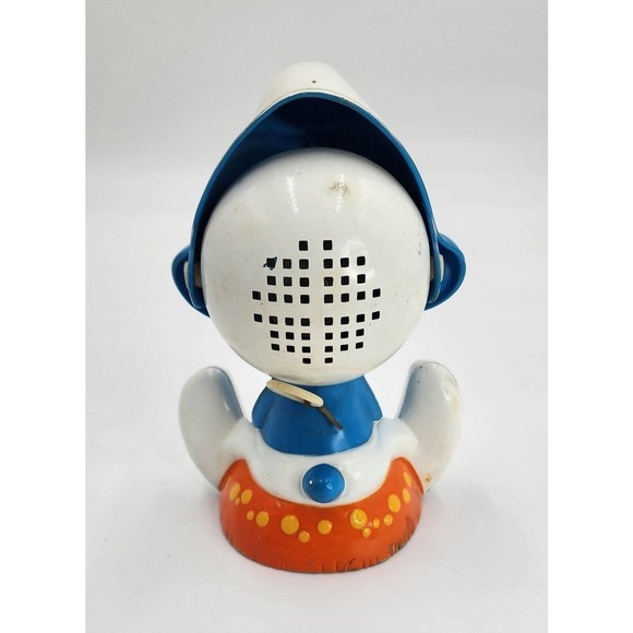 Vintage SMURF Toys Peyo Hard Plastic Pull String Talking Toy 1983 Hong Kong - Picture 4 of 5